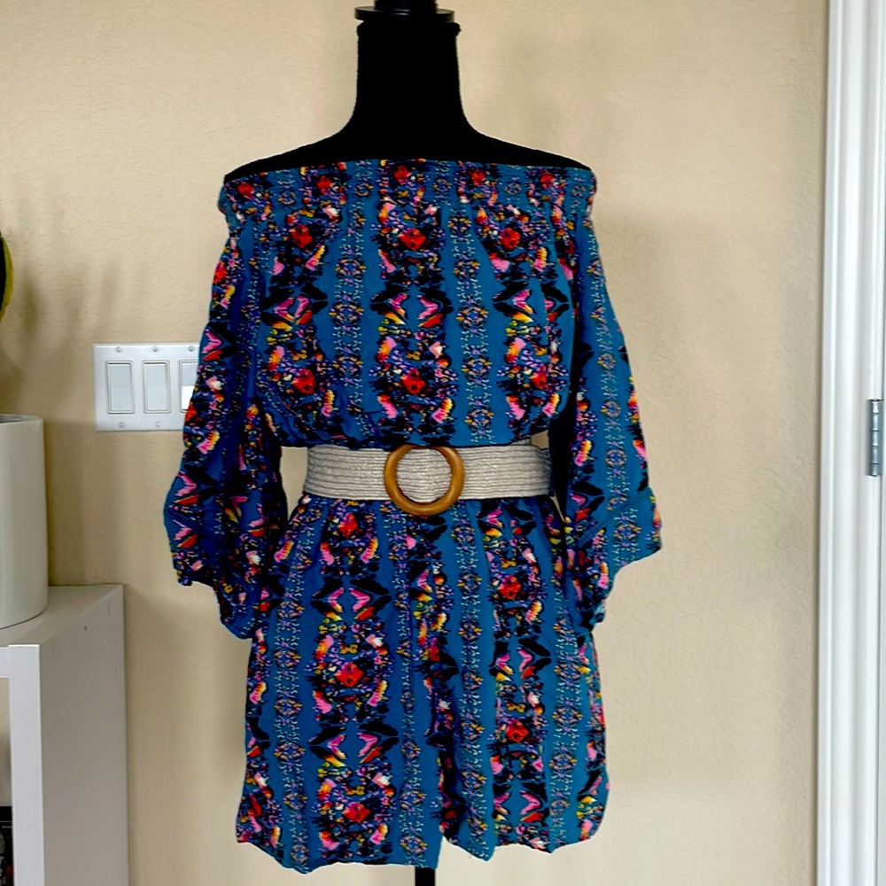 Multicolored jumpsuit (shorts) 💘 M size